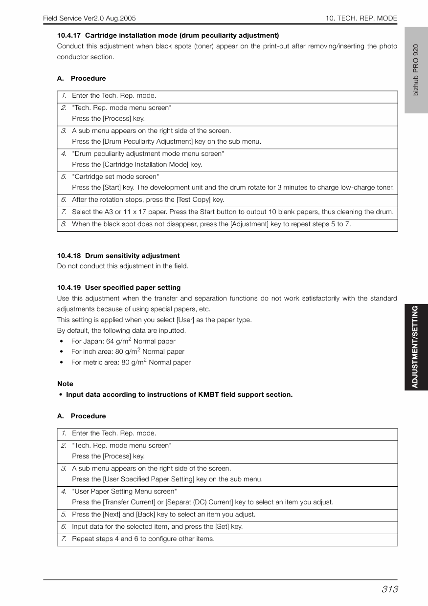 Konica-Minolta bizhub-PRO 920 FIELD-SERVICE Service Manual-5